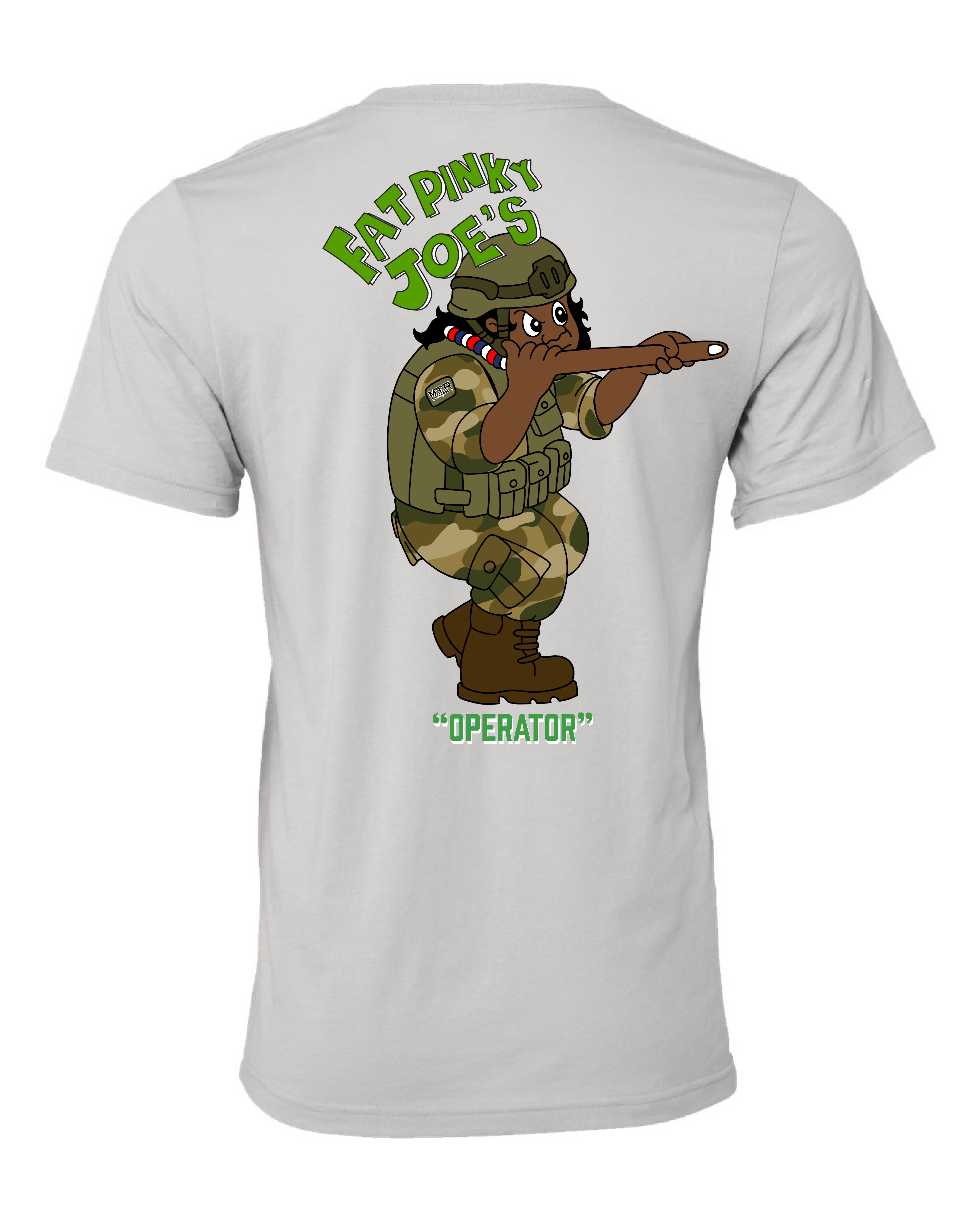 Fat Pinky Joe X MTR Defense Co Branded