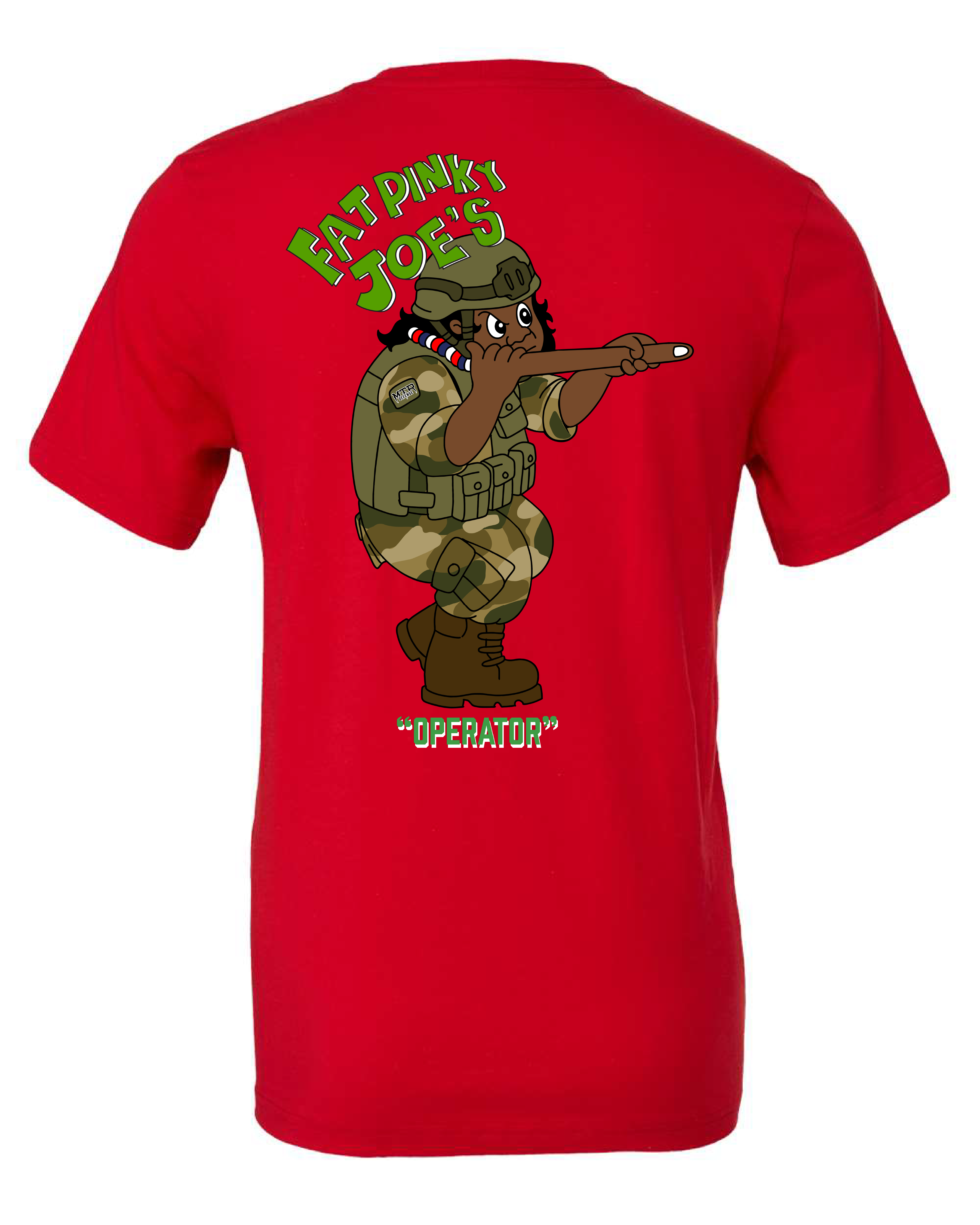 Fat Pinky Joe X MTR Defense Co Branded