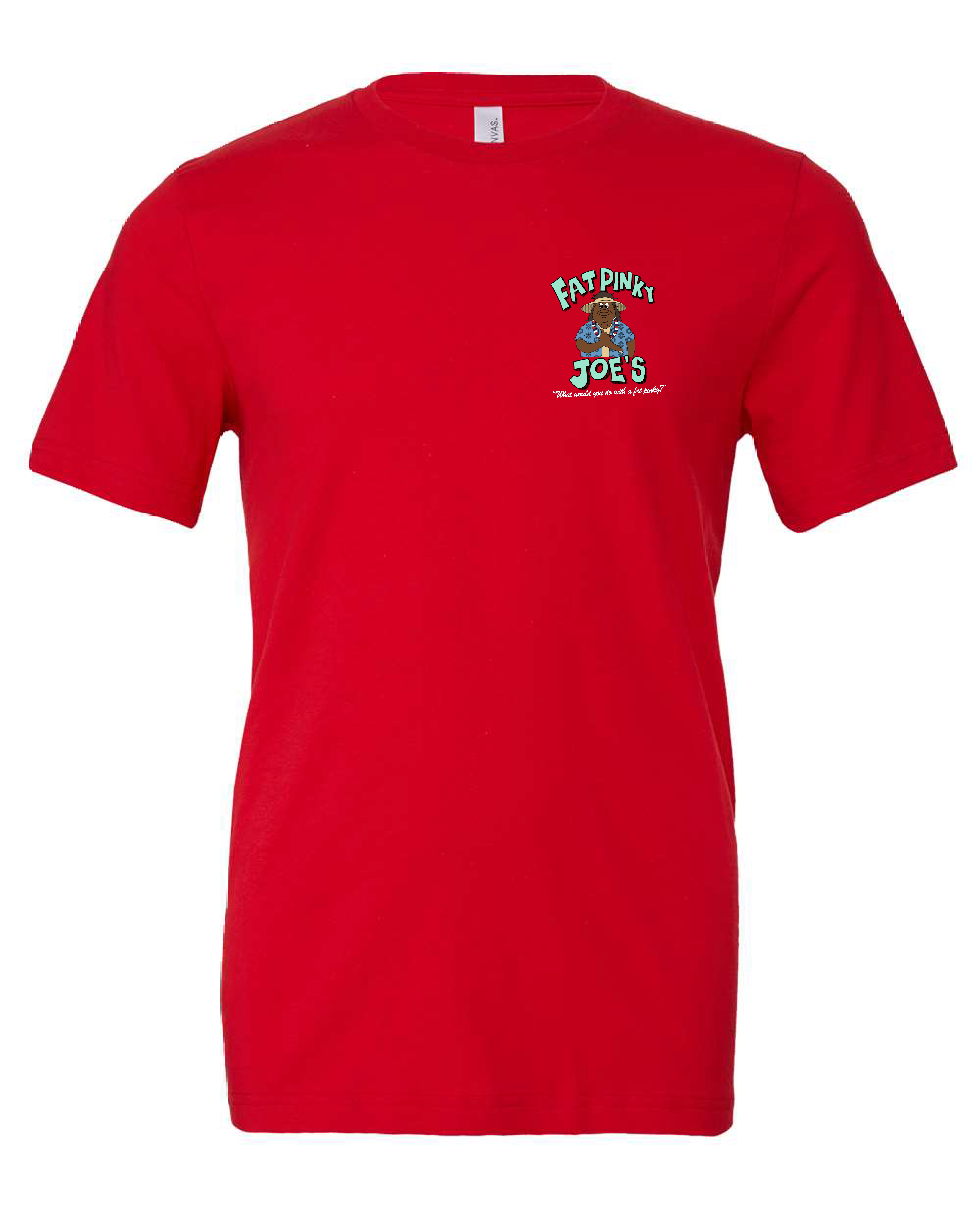 Fat Pinky Joe Bella Canvas Soccer Striker Club T-shirt
