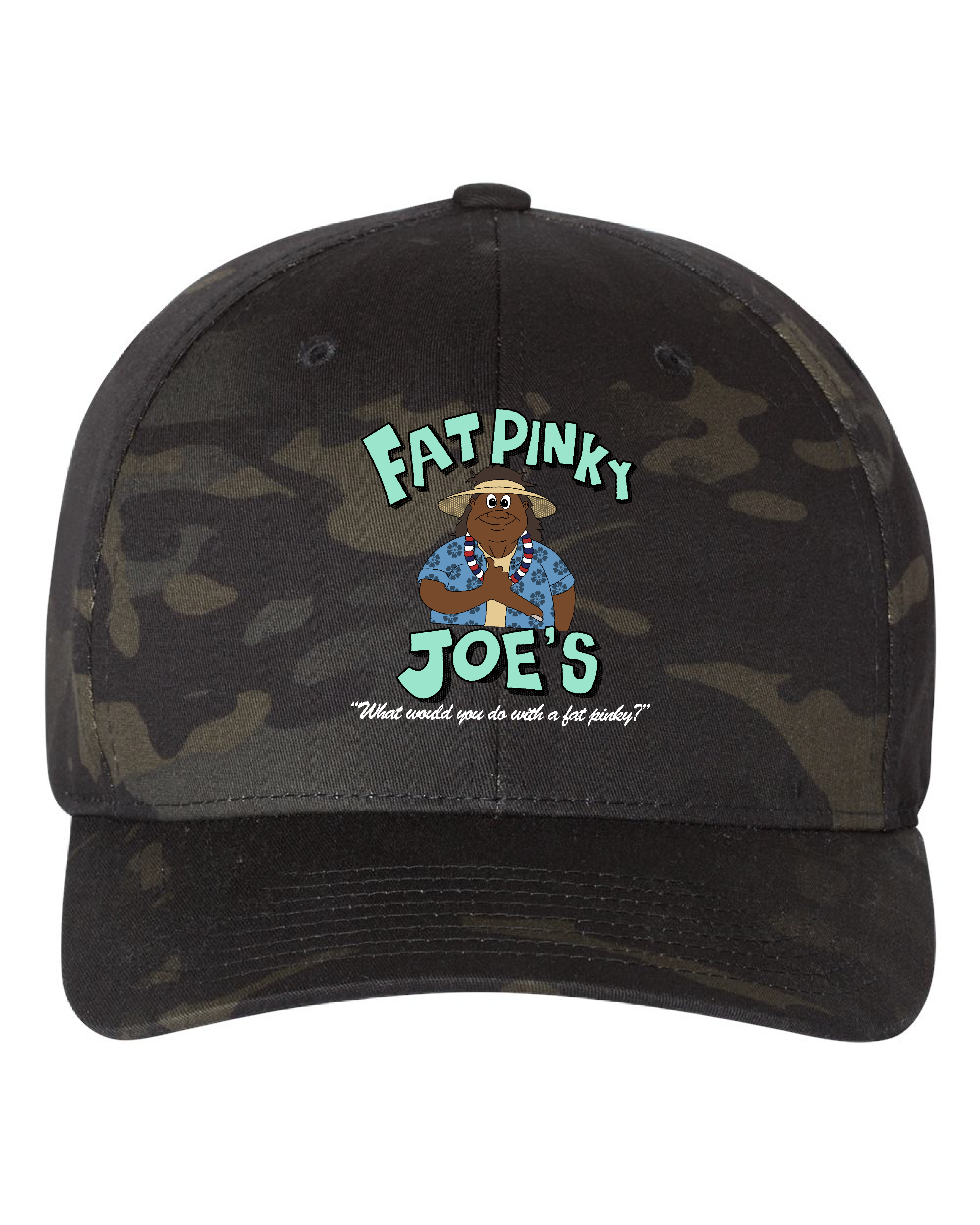 Fat Pinky Joe Classic Black Multicam Flexfit