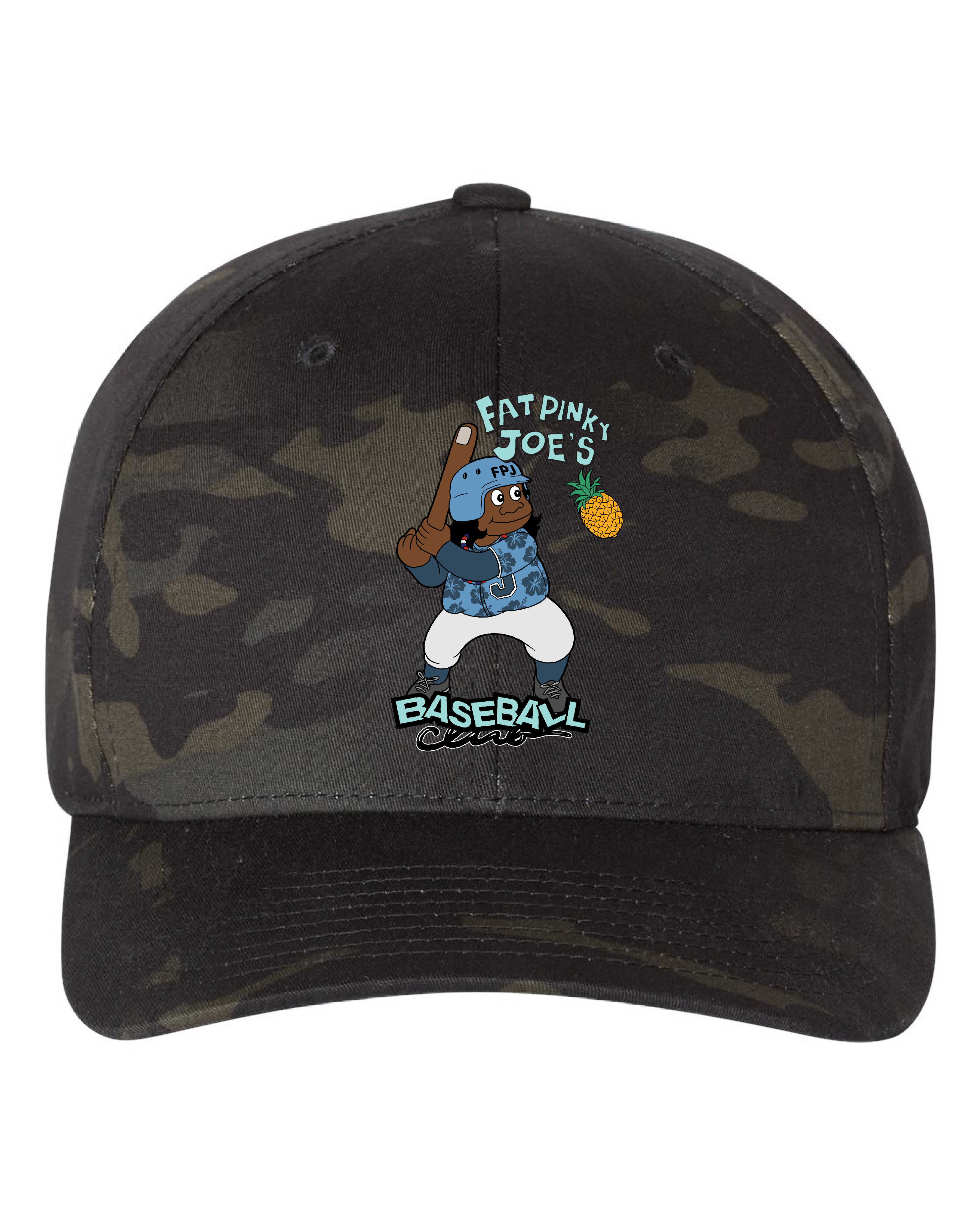 Fat Pinky Joe Classic Base Ball Black Multicam Flexfit