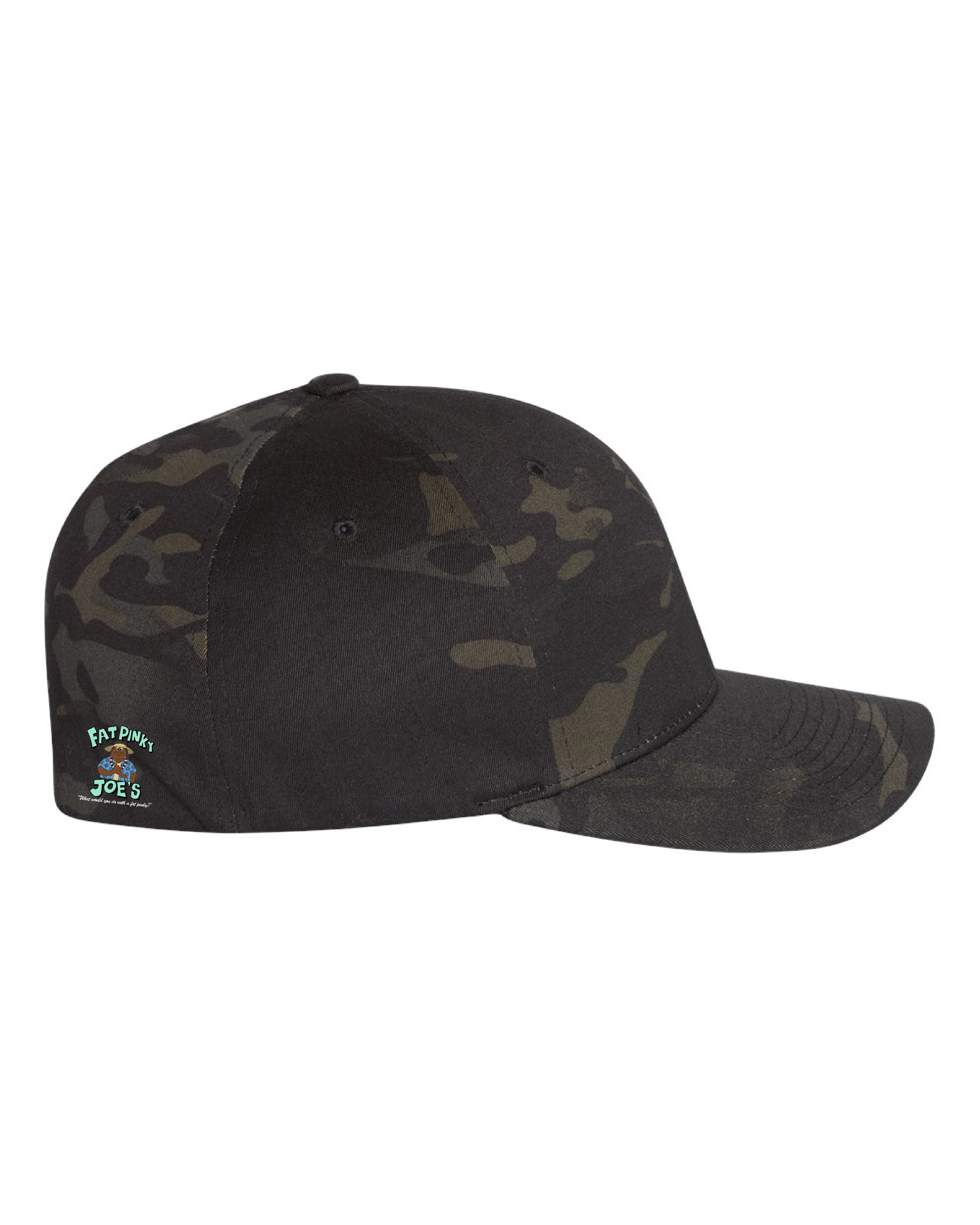 Fat Pinky Joe Classic Black Multicam Flexfit