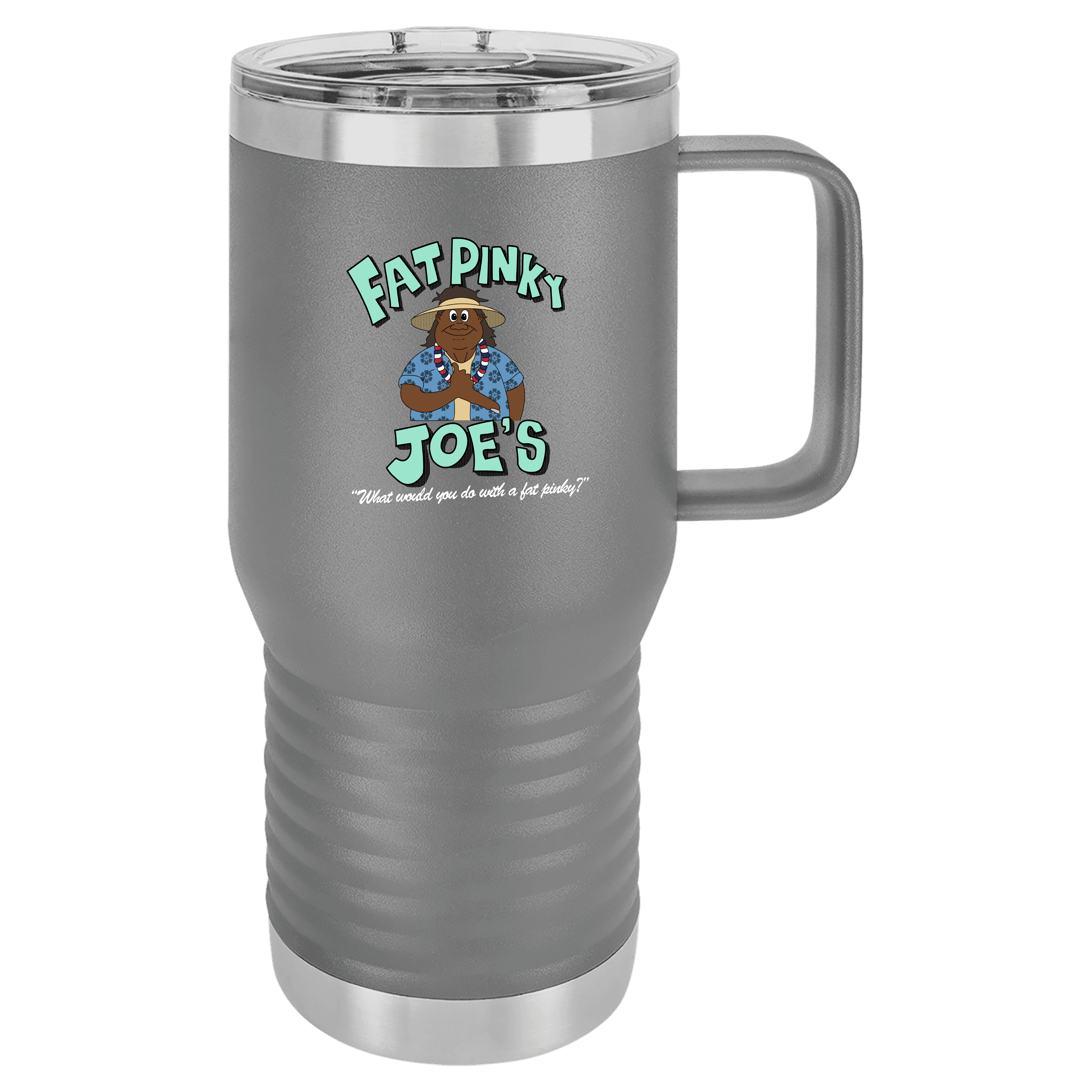Fat Pinky Joe Classic 20 OZ Polar Camel Travel Coffee Mugs