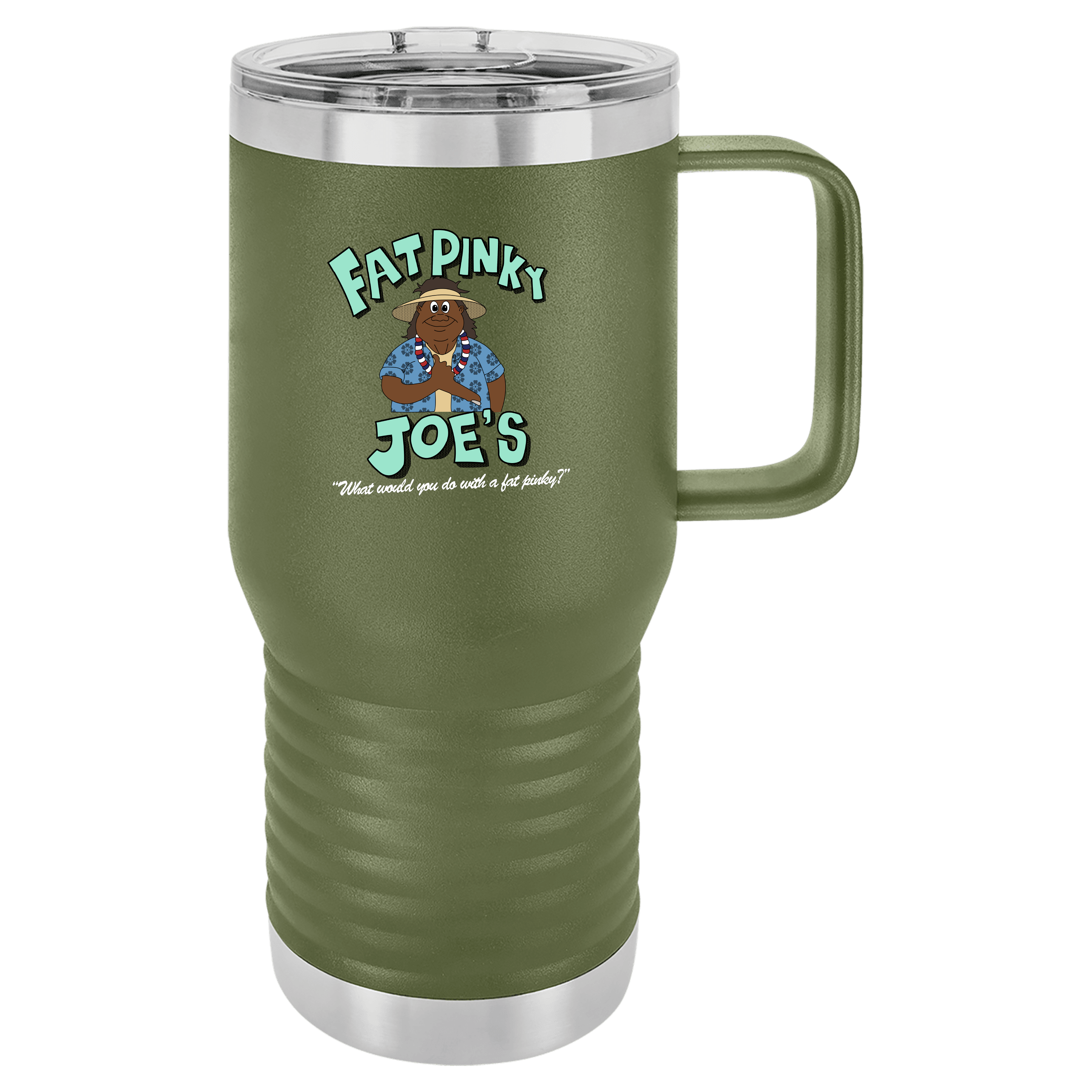Fat Pinky Joe Classic 20 OZ Polar Camel Travel Coffee Mugs