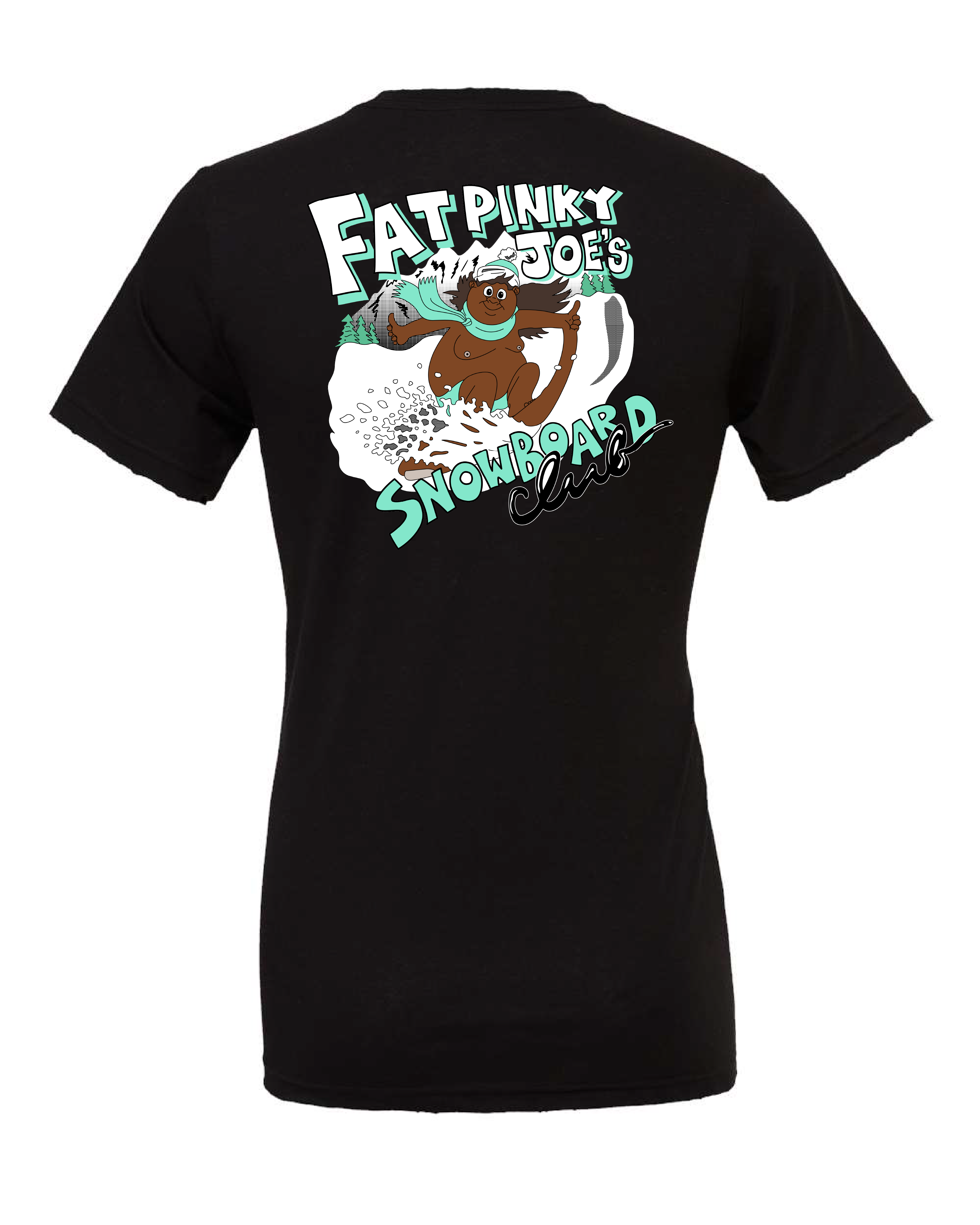Fat Pinky Joe Snowboard Club T Shirt