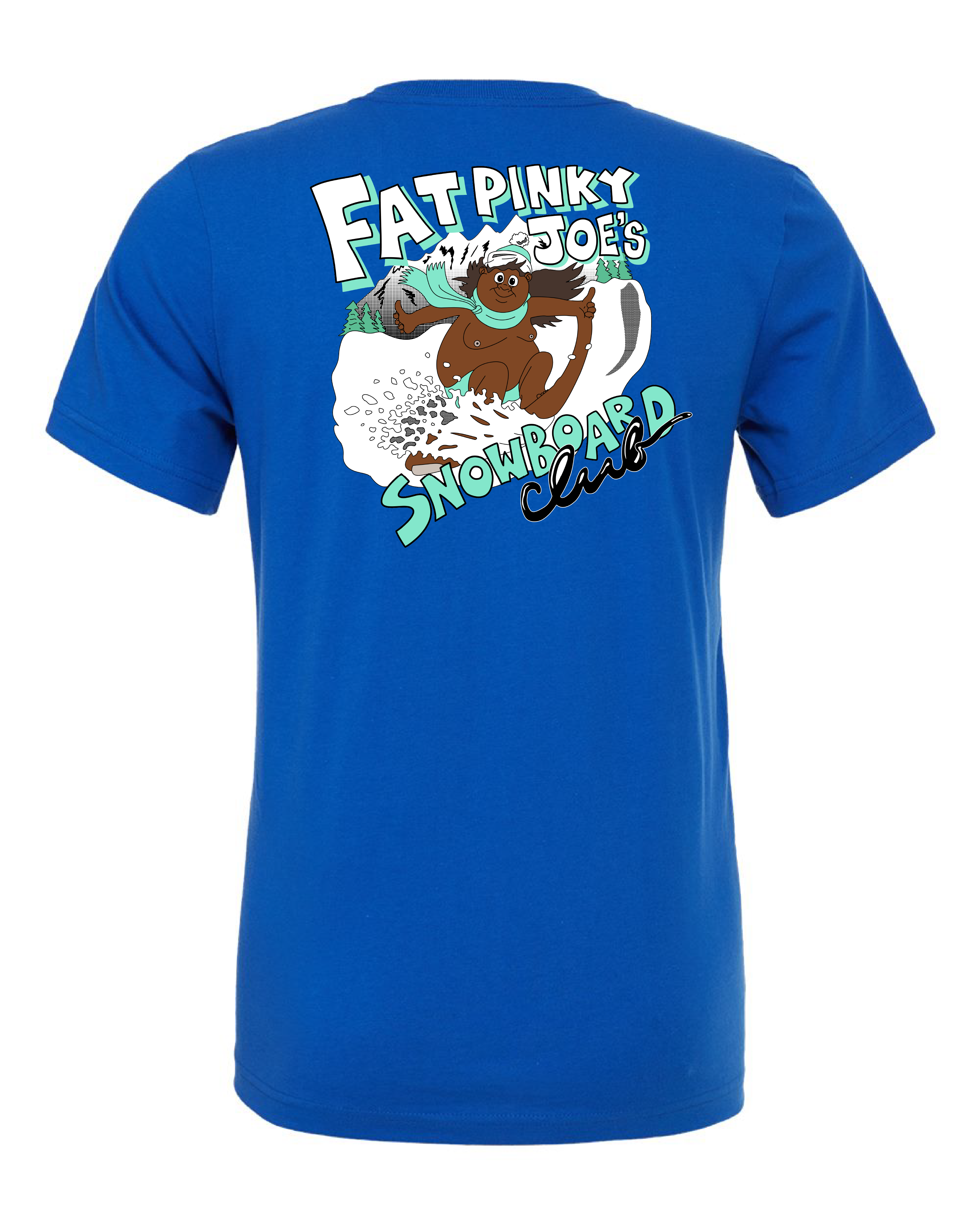 Fat Pinky Joe Snowboard Club T Shirt