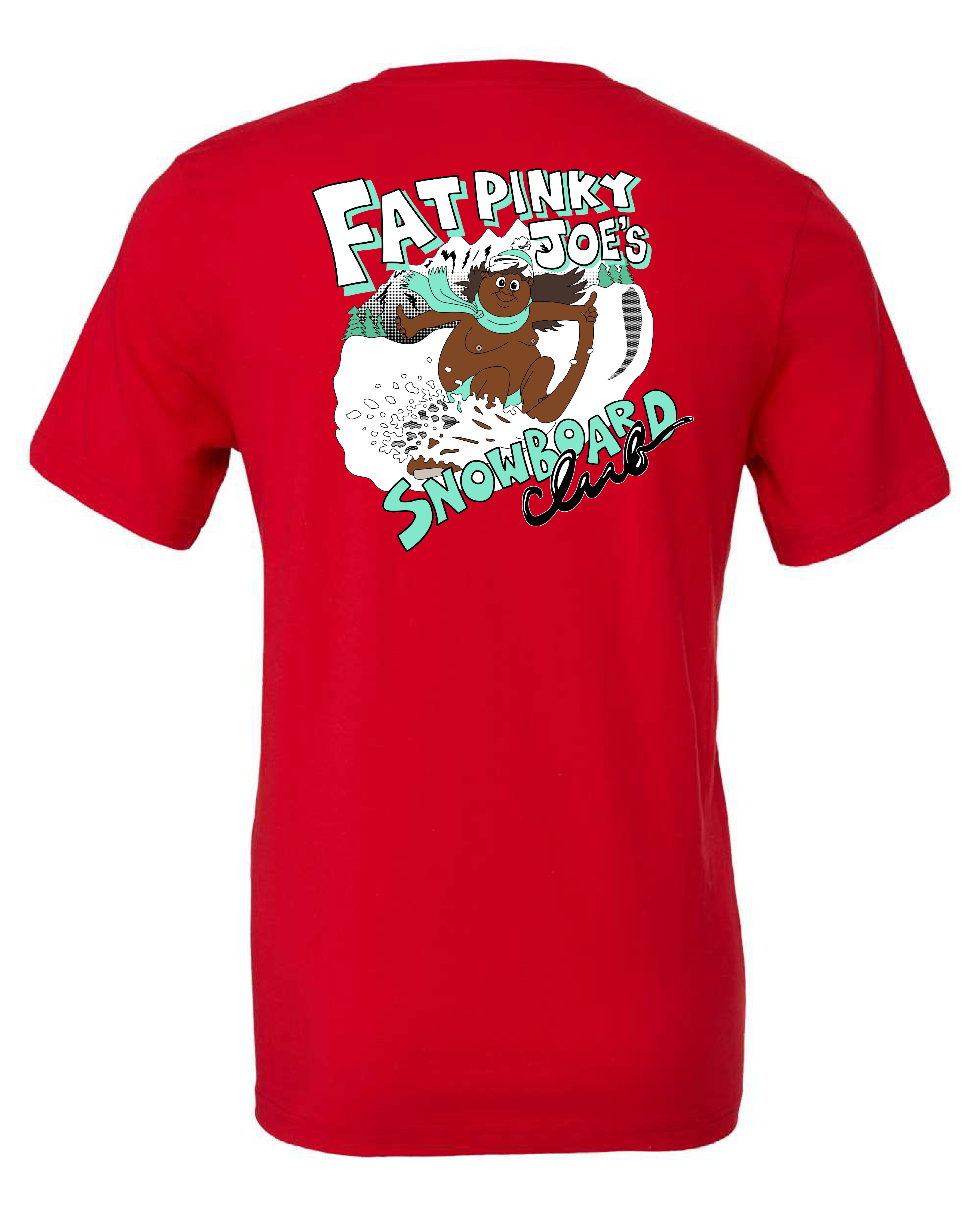 Fat Pinky Joe Snowboard Club T Shirt