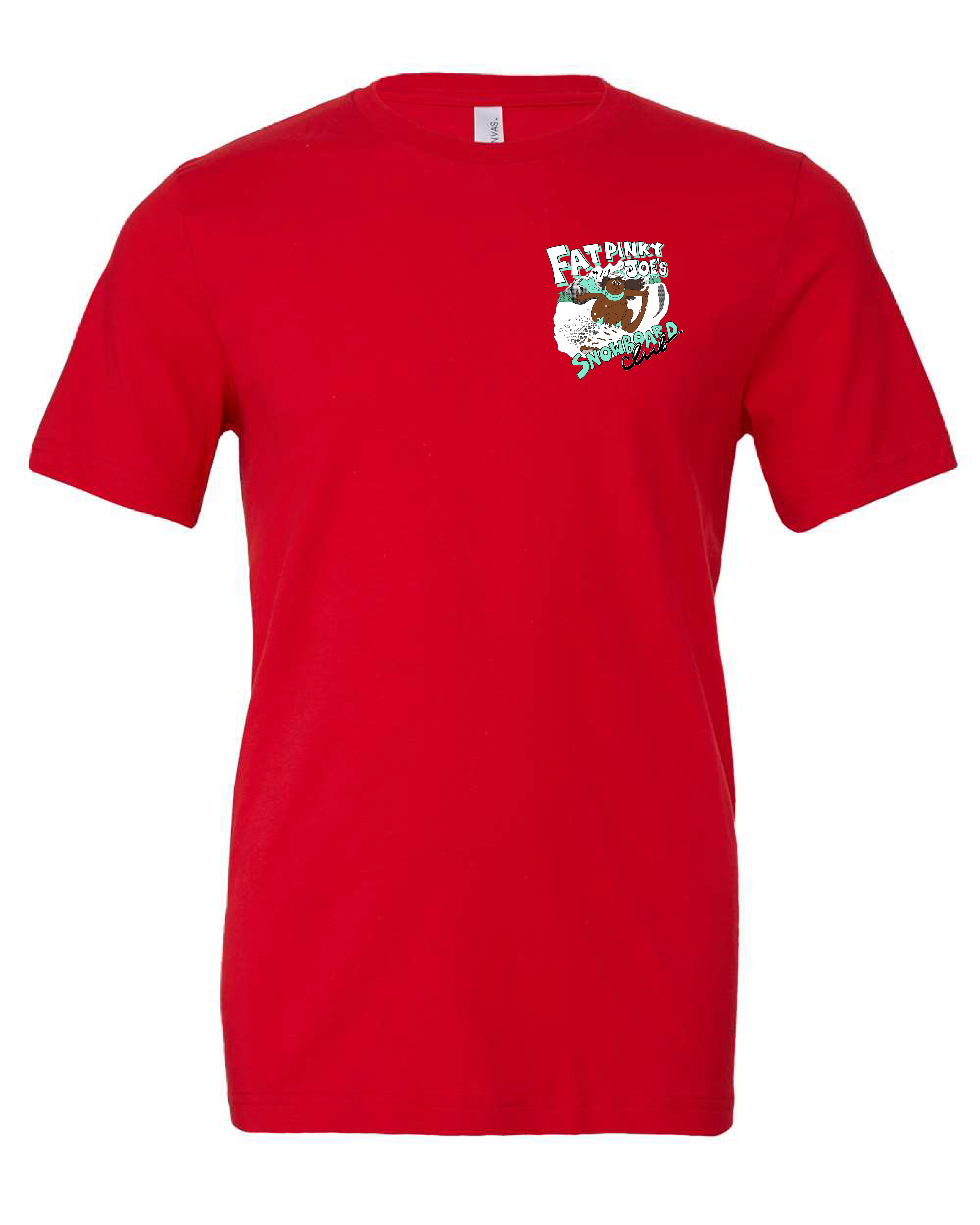 Fat Pinky Joe Snowboard Club T Shirt