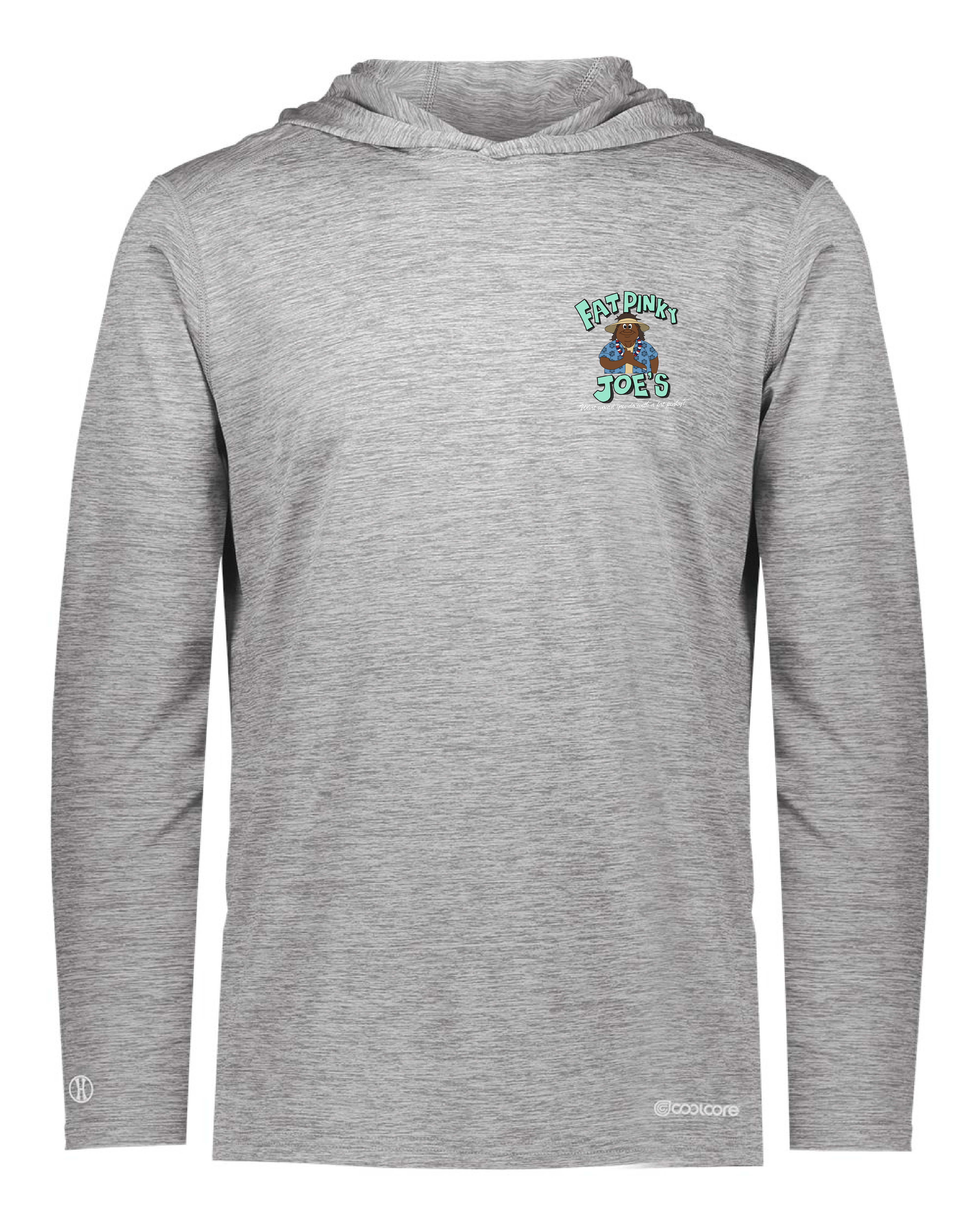 Fat Pinky Joes Classic Holloway 222589 Long Sleeve Hooded T-Shirt