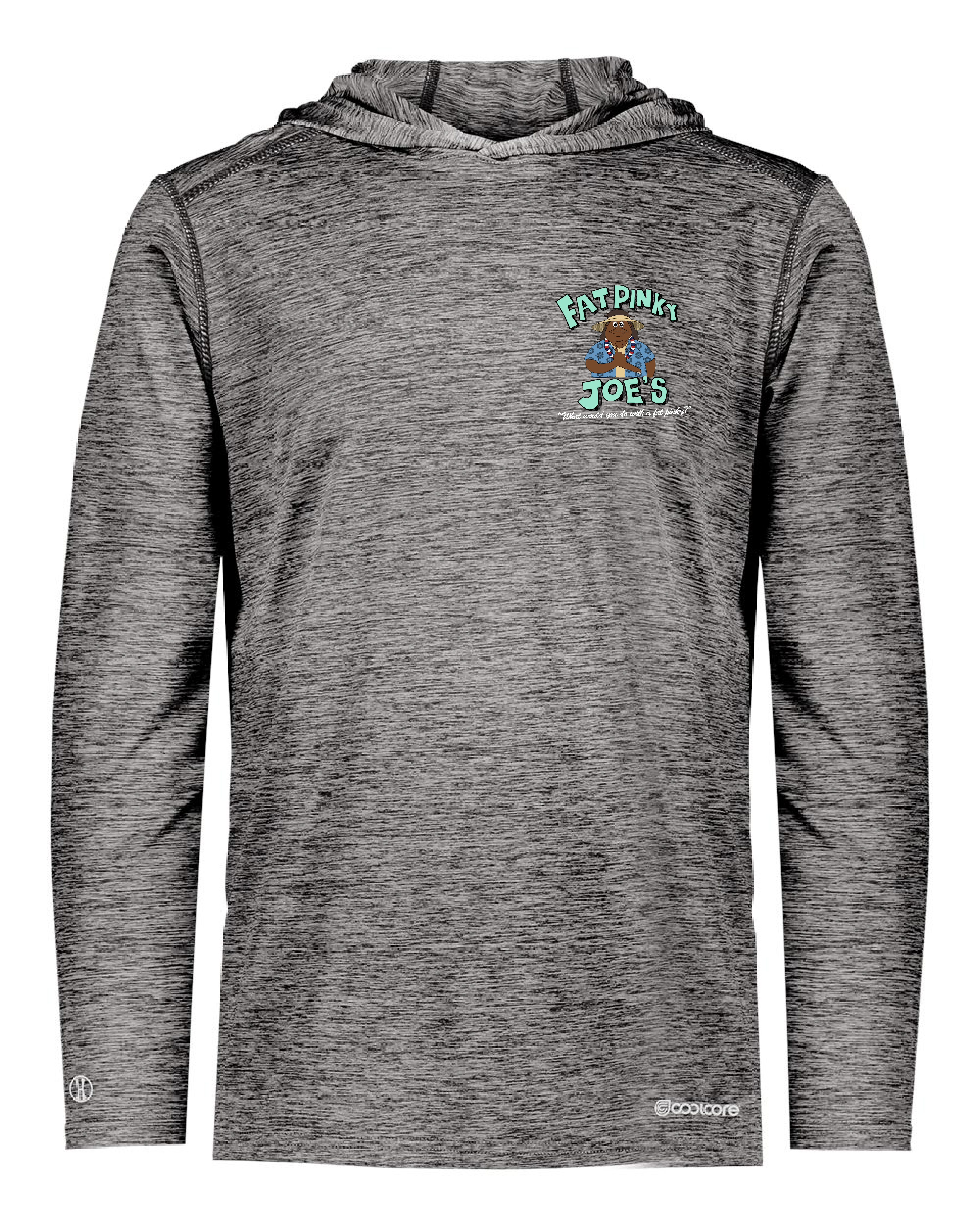 Fat Pinky Joes Classic Holloway 222589 Long Sleeve Hooded T-Shirt