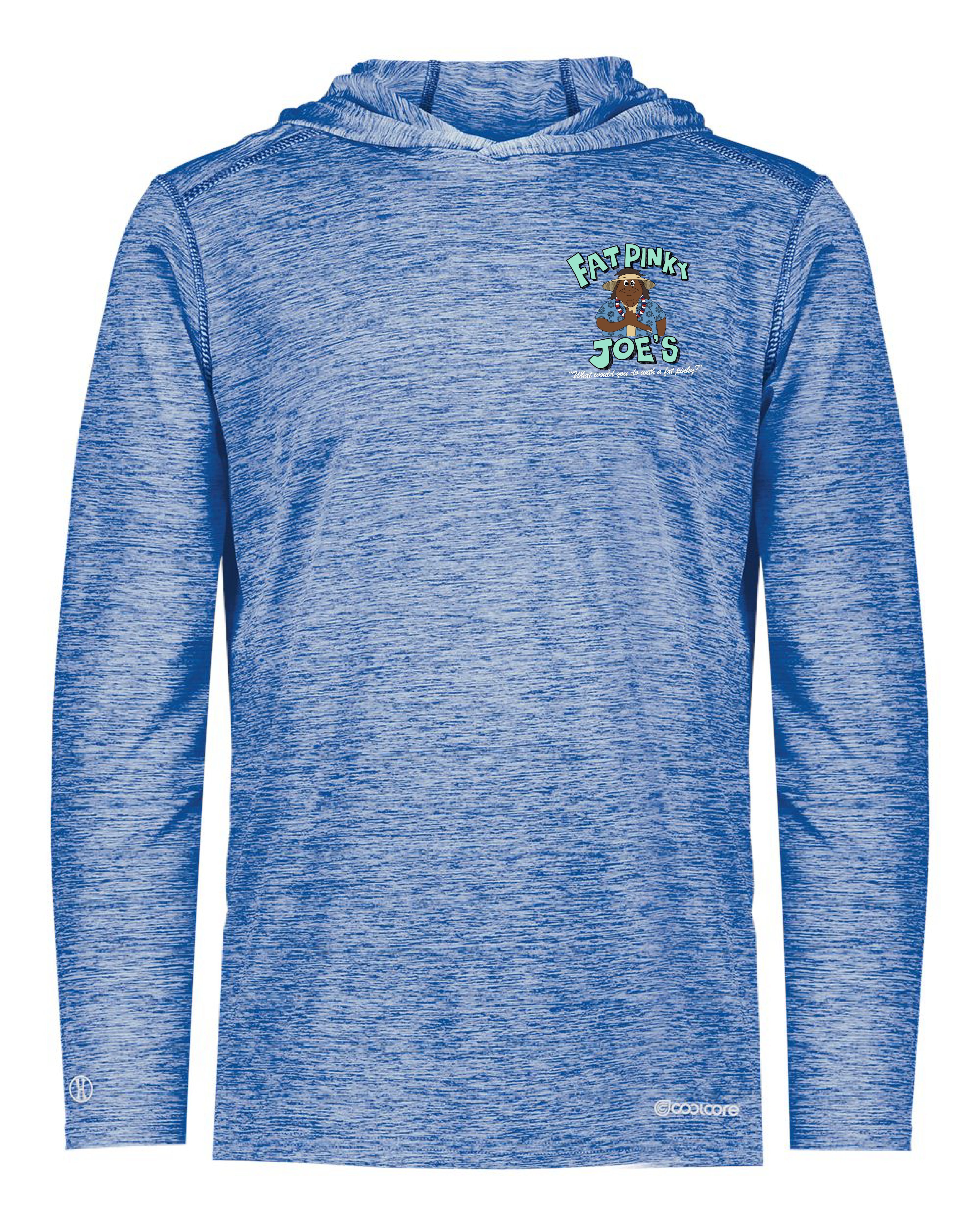 Fat Pinky Joes Classic Holloway 222589 Long Sleeve Hooded T-Shirt