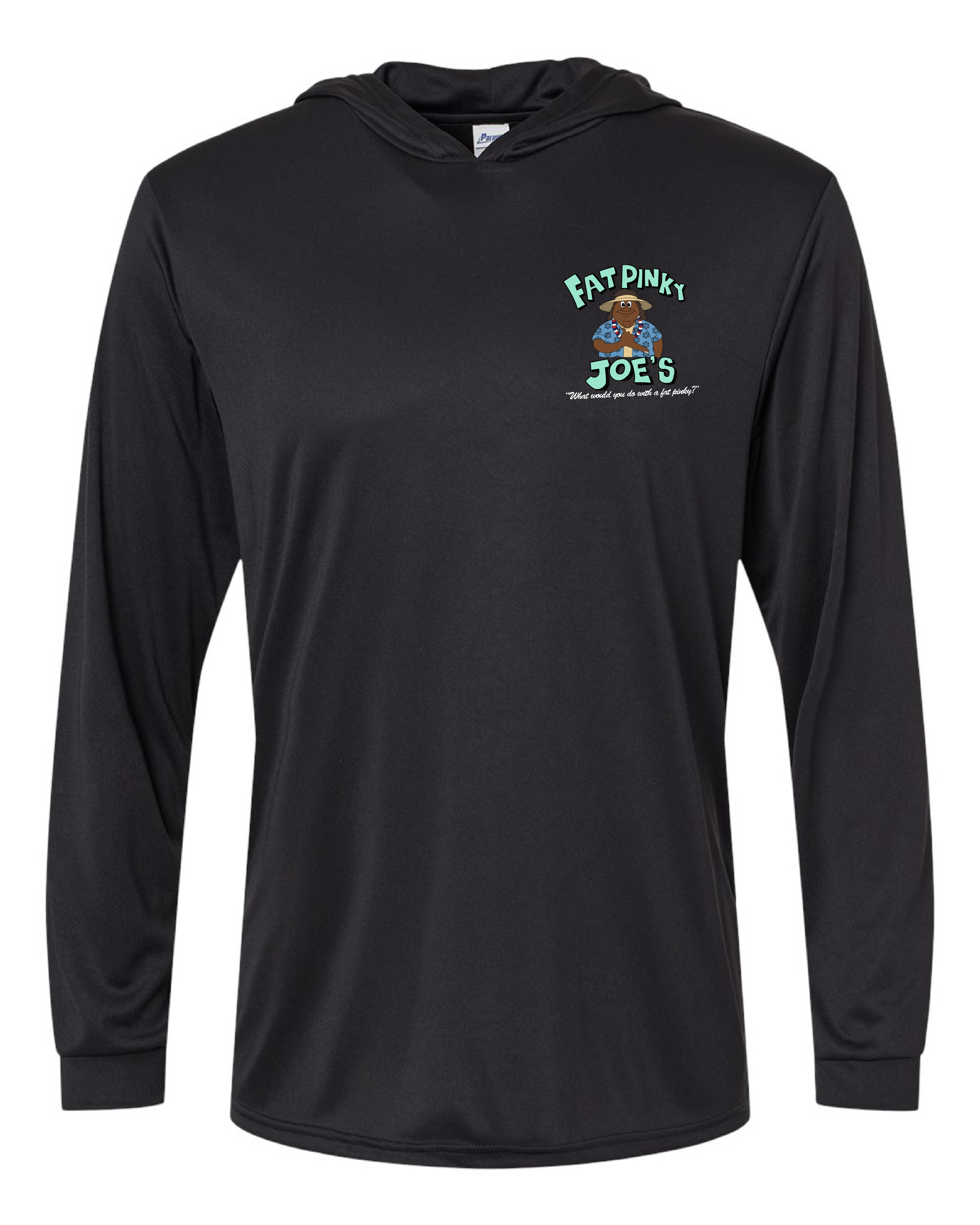 Fat Pinky Joes Classic Paragon 220  Long Sleeve Hooded T-Shirt