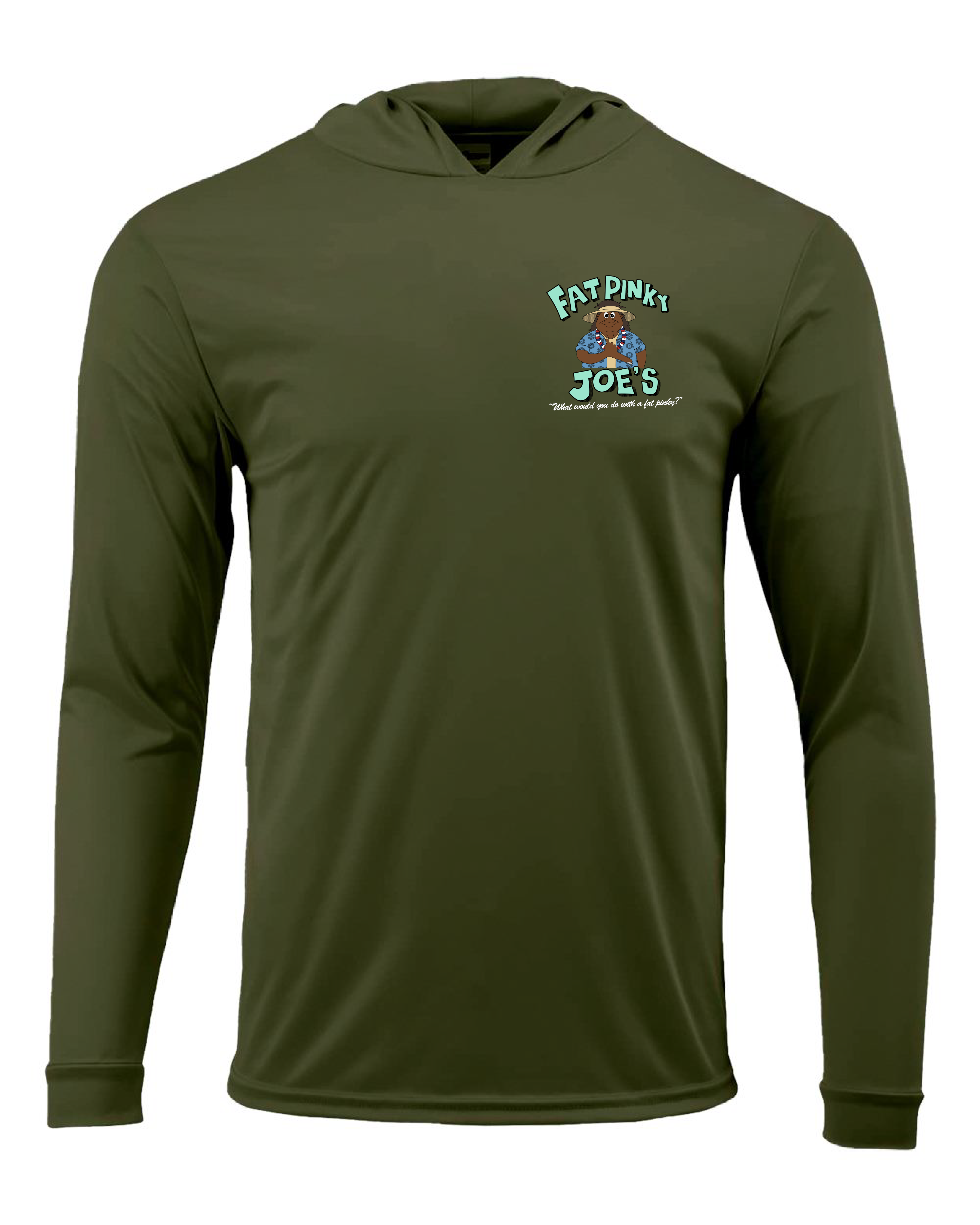 Fat Pinky Joes Classic Paragon 220  Long Sleeve Hooded T-Shirt